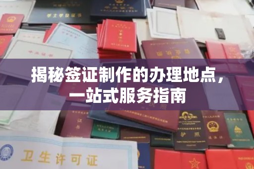 隆子揭秘签证制作的办理地点，一站式服务指南