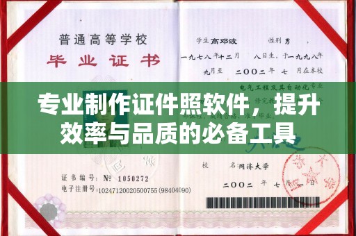 隆子专业制作证件照软件，提升效率与品质的必备工具