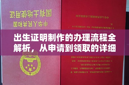 隆子出生证明制作的办理流程全解析，从申请到领取的详细指南