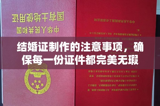 隆子结婚证制作的注意事项，确保每一份证件都完美无瑕