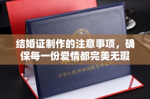 隆子结婚证制作的注意事项，确保每一份爱情都完美无瑕