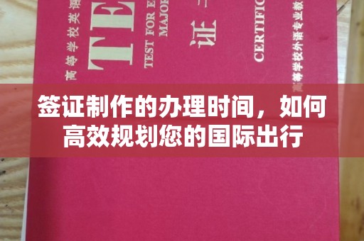隆子签证制作的办理时间，如何高效规划您的国际出行