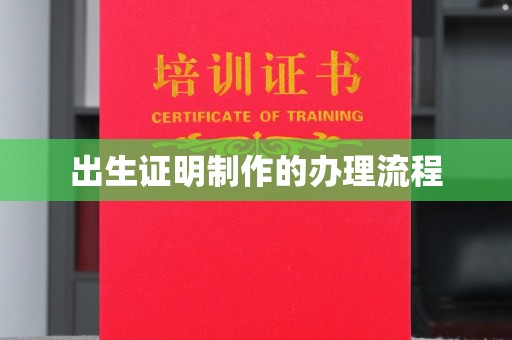 隆子出生证明制作的办理流程