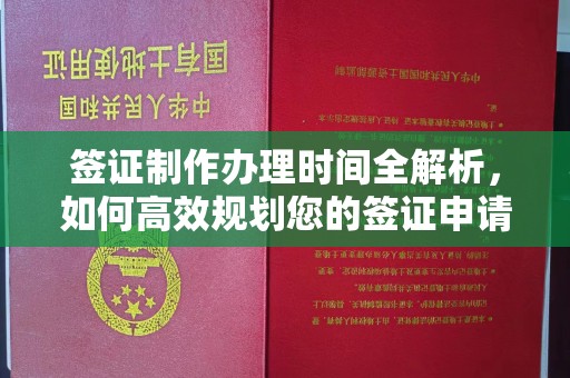 隆子签证制作办理时间全解析，如何高效规划您的签证申请流程